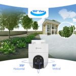 Camera Ezviz H8C 2K+ 4MP ghi hình toàn cảnh 360 độ